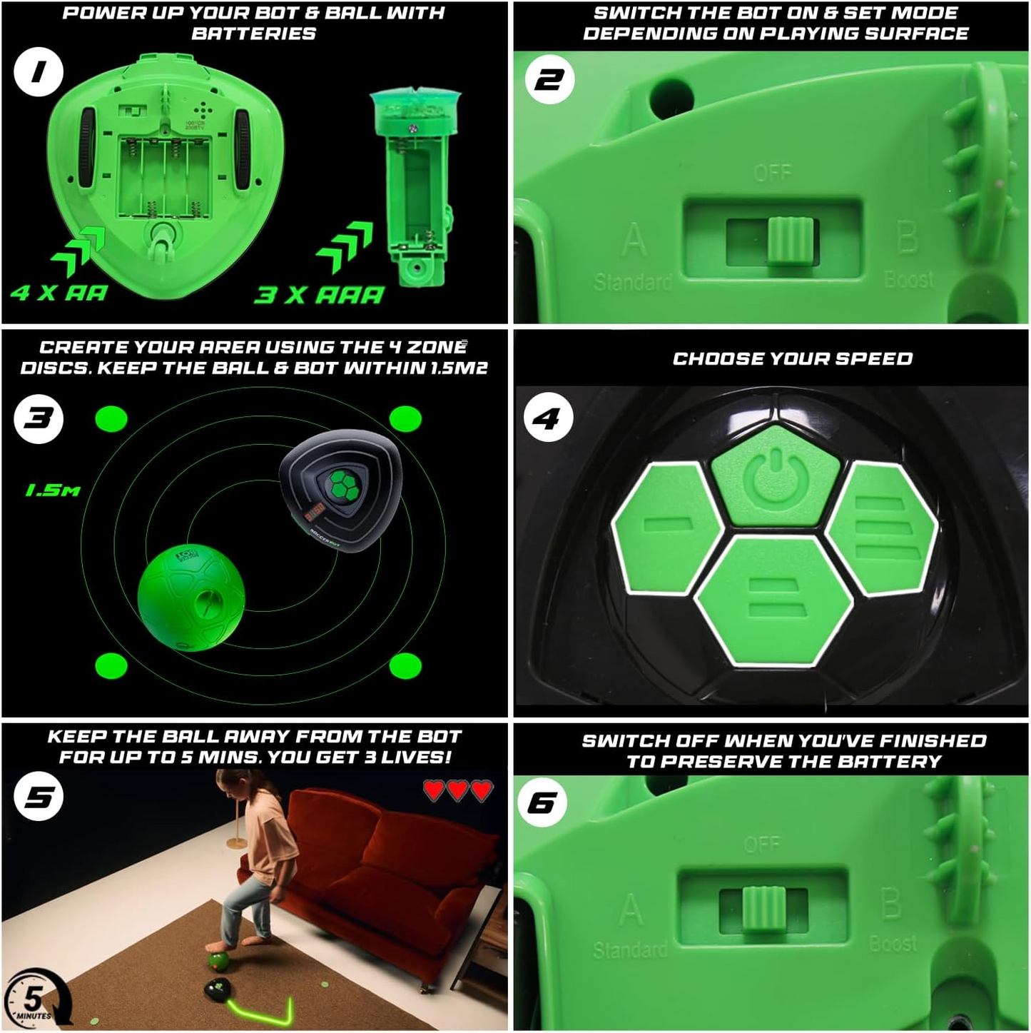 Soccer Bot Indoor Football Trainer