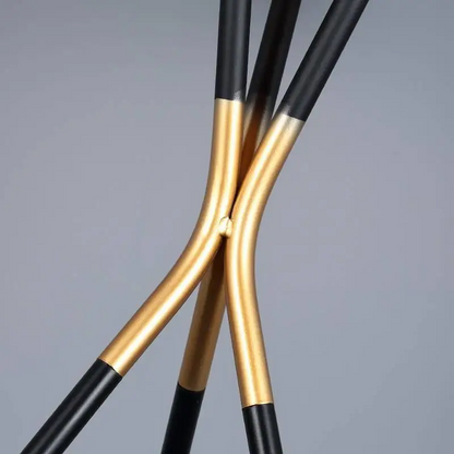 Sleek Floor Lamp with Adjustable Light and Convenient Foot-Operated Switch